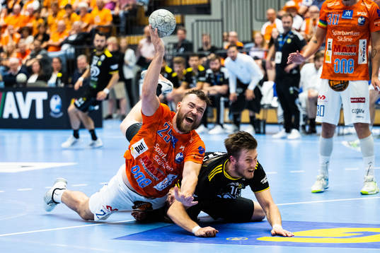 IFK Kristianstads Ludvig Åström och Sävehofs Pontus