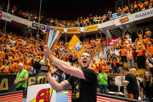 IFK Kristianstads Markus Olsson jublar