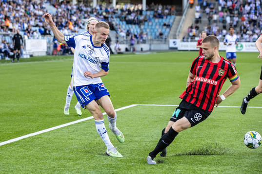 IFK Norrköpings Victor Stange Lind och Brommapojkarnas