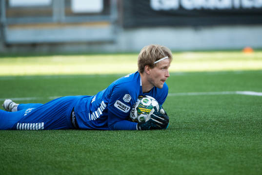 Örebros målvakt William Eskelinen