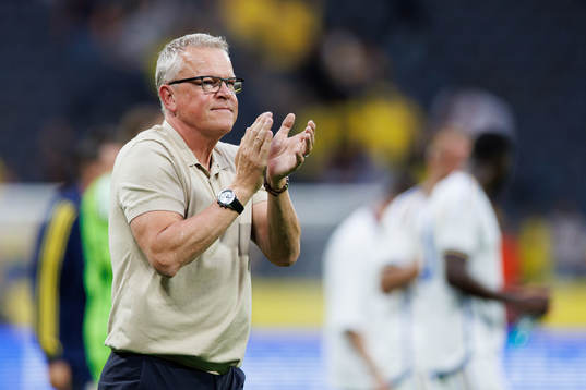 Head coach Janne Andersson of Sweden