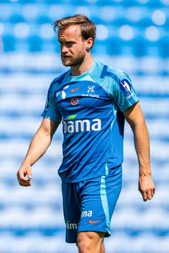 Bård Finne of the Norwegian national football team