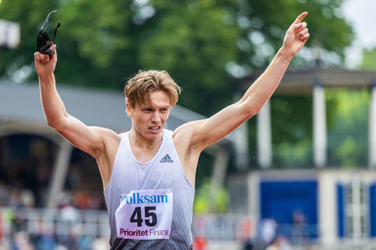 Emil Danielsson, Spårvägens FK, jublar