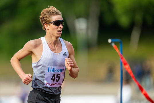 under friidrottstävlingen Folksam Grand Prix