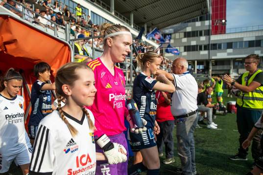 Djurgårdens målvakt Hedvig Lindahl