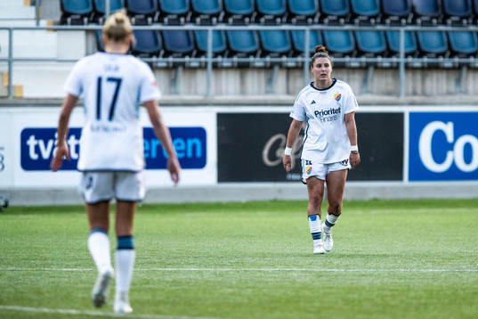 Djurgårdens Hayley Dowd deppar