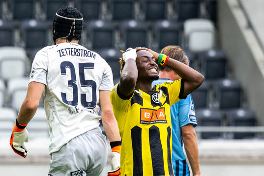 Häckens Ibrahim Sadiq deppar