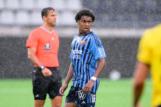 Djurgårdens Isak Alemayehu Mulugeta