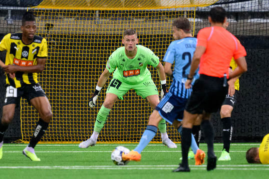 Häckens målvakt Johan Brattberg