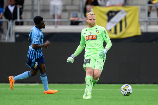 Häckens målvakt Peter Abrahamsson