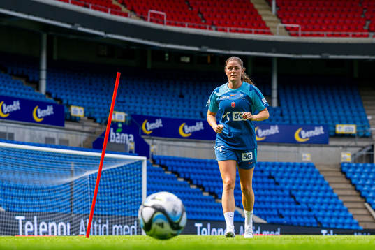 Maren Mjelde of the Norwegian women's national football team