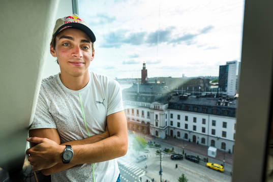 Armand Duplantis of Sweden poses for a portrait