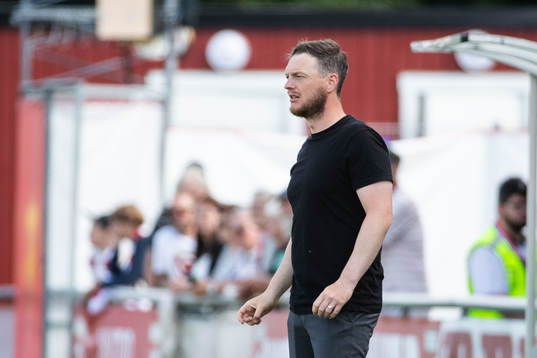 Värnamos tränare Kim Hellberg