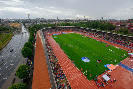 General view of Stockholm Stadion