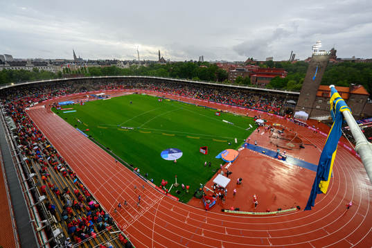 View of Stockholm stadion