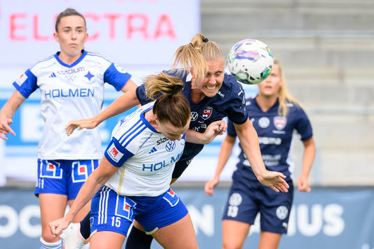IFK Norrköpings Lovisa Gustafsson och FC Rosengårds