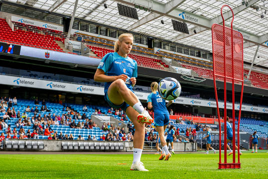Julie Blakstad of the Norwegian women's national football