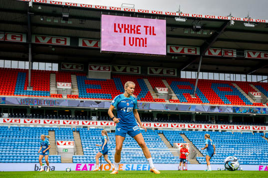 Ada Hegerberg of the Norwegian women's national football