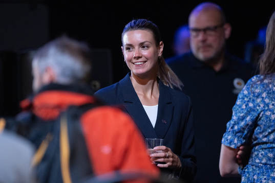 Hanna Fogelström, head of delegation of Sweden, 2023 IHF