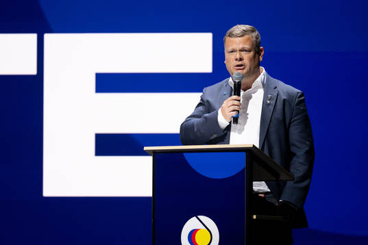 Fredrik Rapp, president of the Swedish handball federation