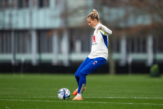 Nathalie Björn of the Swedish women's national football