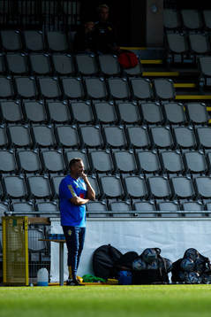 Head coach Martin Qvarmans Möller of Sweden