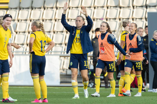 Paulina Nyström, Matilda Eriksson Kristell and Sara