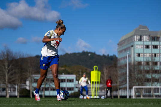 Madelen Janogy of the Swedish women's national football