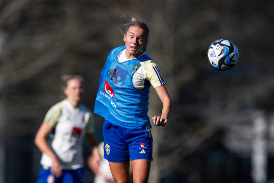 Hanna Lundkvist of the Swedish women's national football