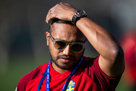 Medical doctor Sadesh Balasingam of the Swedish women's