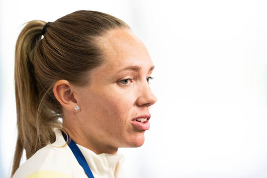 Elin Rubensson of the Swedish women's national football team