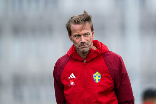 Coordinator Magnus Andersson of the Swedish women's