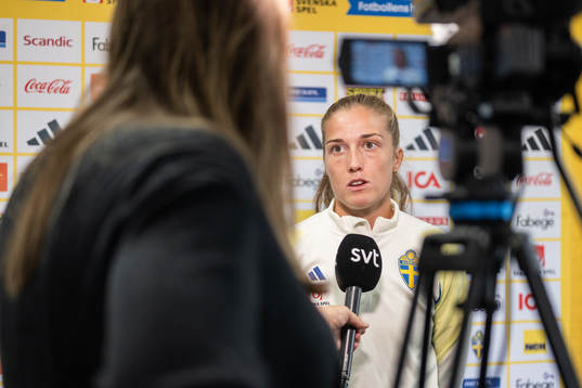 Filippa Angeldahl of the Swedish women's national football