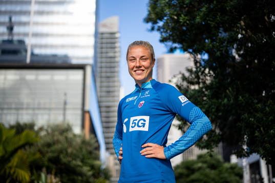 Sophie Román Haug of the Norwegian women’s national