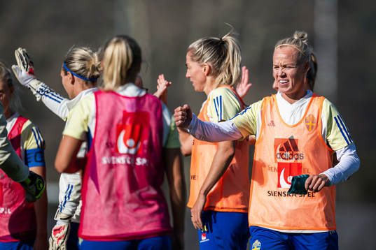 Caroline Seger of the Swedish women's national football