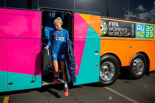 Sophie Román Haug of the Norwegian women’s national