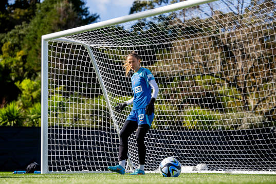 Goalkeeper Cecilie Fiskerstrand of the Norwegian women’s
