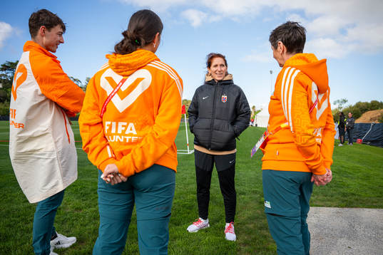 Lise Klaveness, president of the Norwegian Football
