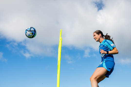 Tuva Hansen of the Norwegian women’s national football