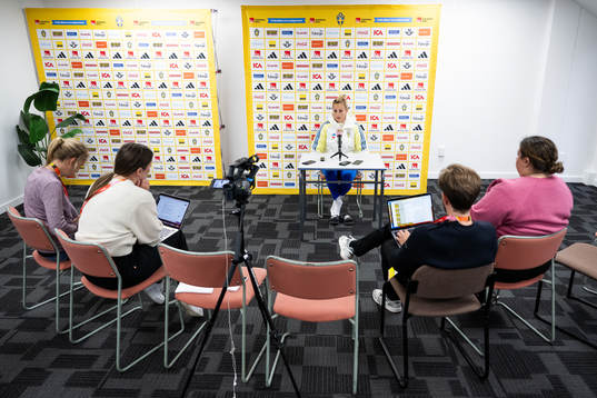 Nathalie Björn of the Swedish women's national football