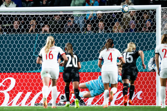 Goalkeeper Aurora Mikalsen of Norway