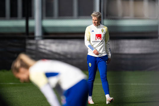 Lina Hurtig of the Swedish women's national football team