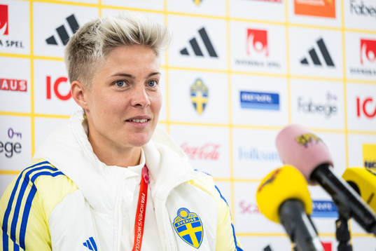 Lina Hurtig of the Swedish women's national football team