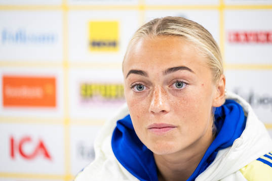 Hanna Bennison of the Swedish women's national football