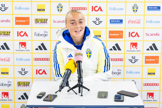 Hanna Bennison of the Swedish women's national football