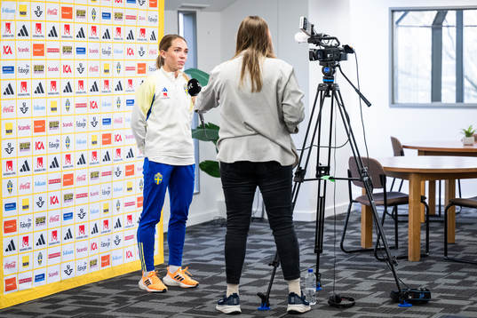 Elin Rubensson of the Swedish women's national football