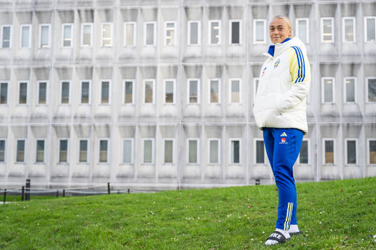 Hanna Bennison of the Swedish women's national football