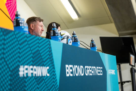 Head coach Peter Gerhardsson of the Swedish women's