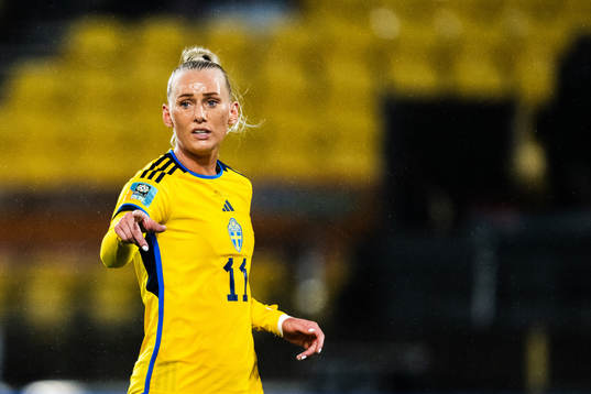 Stina Blackstenius of Sweden