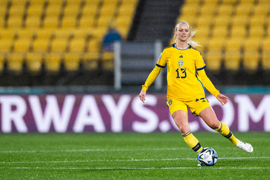 Amanda Ilestedt of Sweden